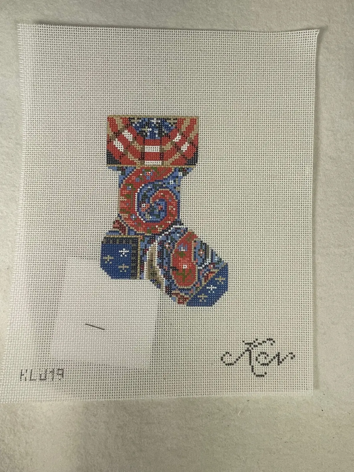 * Kcn Designers Klj19 July Patriotic Sock 1