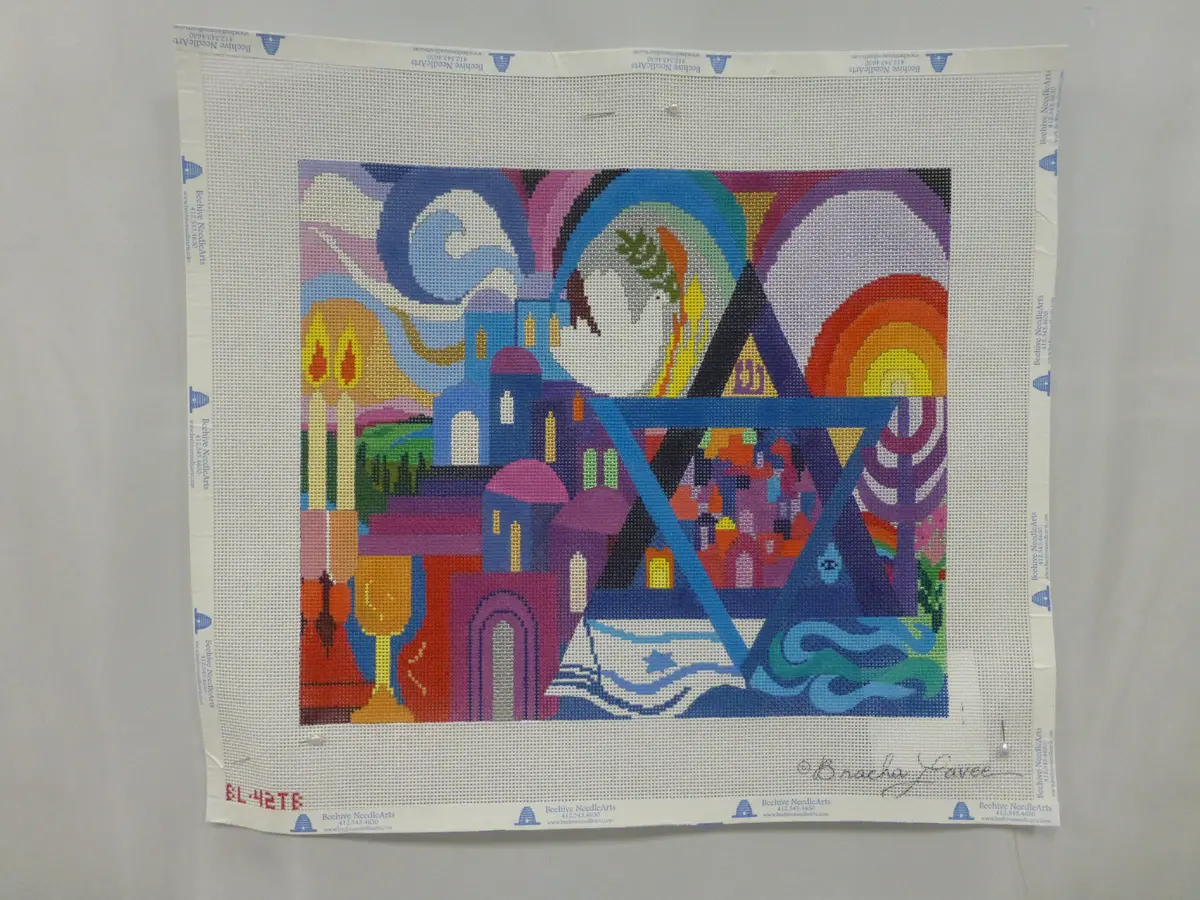 Julia's Needleworks Bl42tb Shabbat Star 1