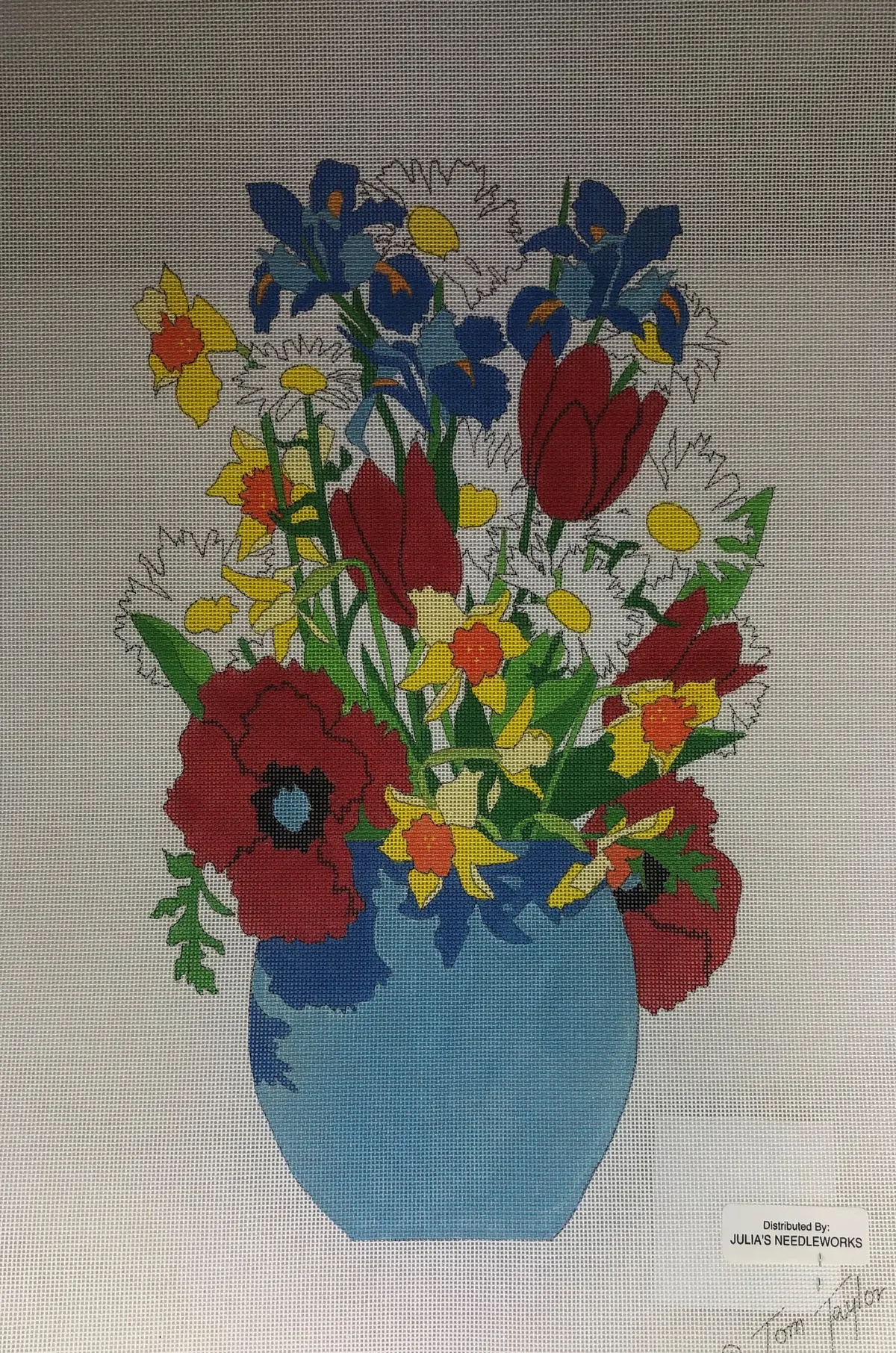 Julia's Needleworks Tt 155 Big Bouquet 1