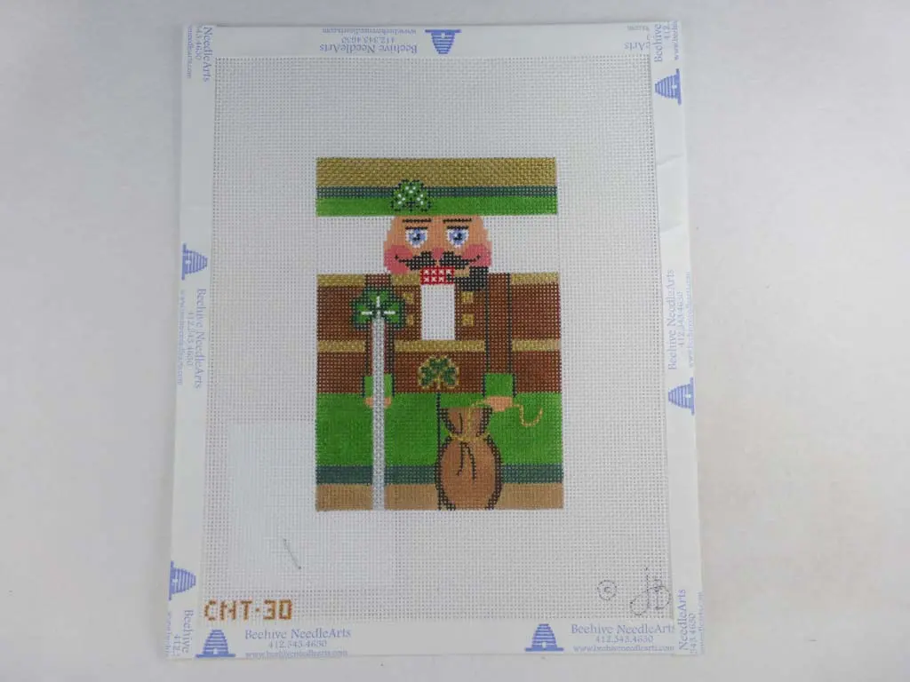 * Julia's Needleworks Cnt030 St. Patrick Nutcracker 1