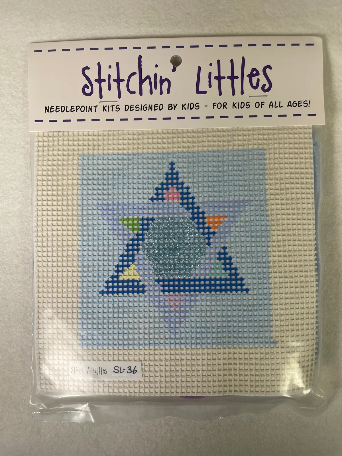 *Purple Palm Designs Stitchin' Littles Sl36 David's Star 1