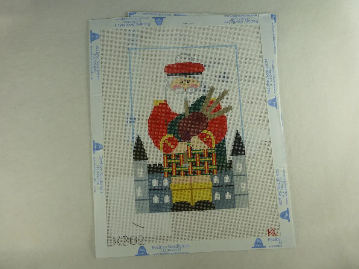 Kathy Schenkel Cx202 Scottish Bagpiper Santa 1