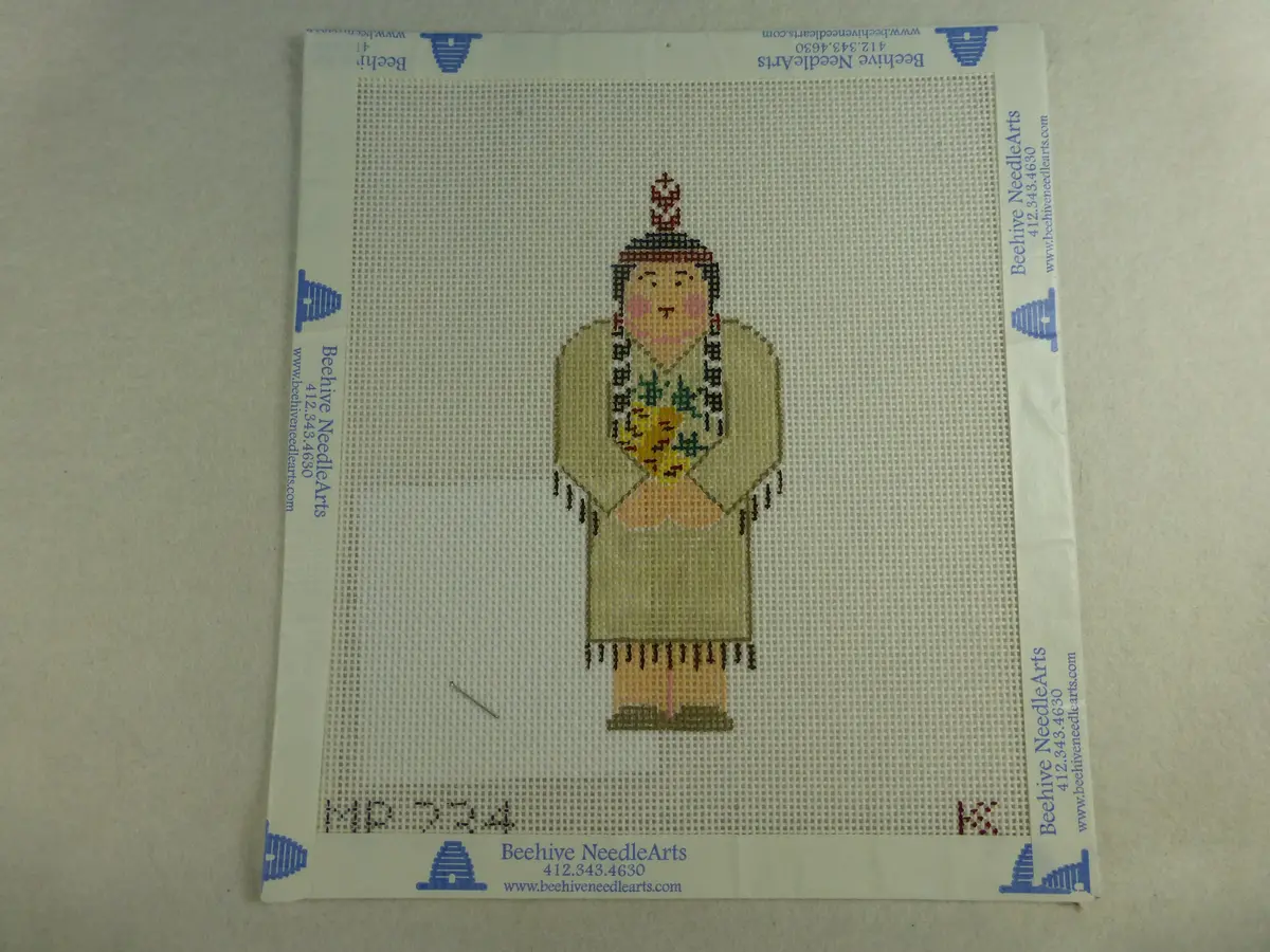 Kathy Schenkel Mp234 Thanksgiving Indian Lady 1