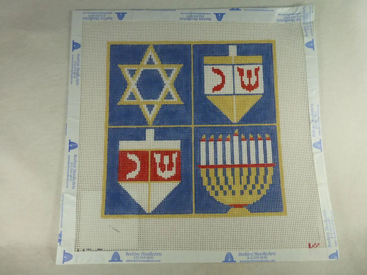 Kathy Schenkel Pw136 Judaic Symbols Pillow 1