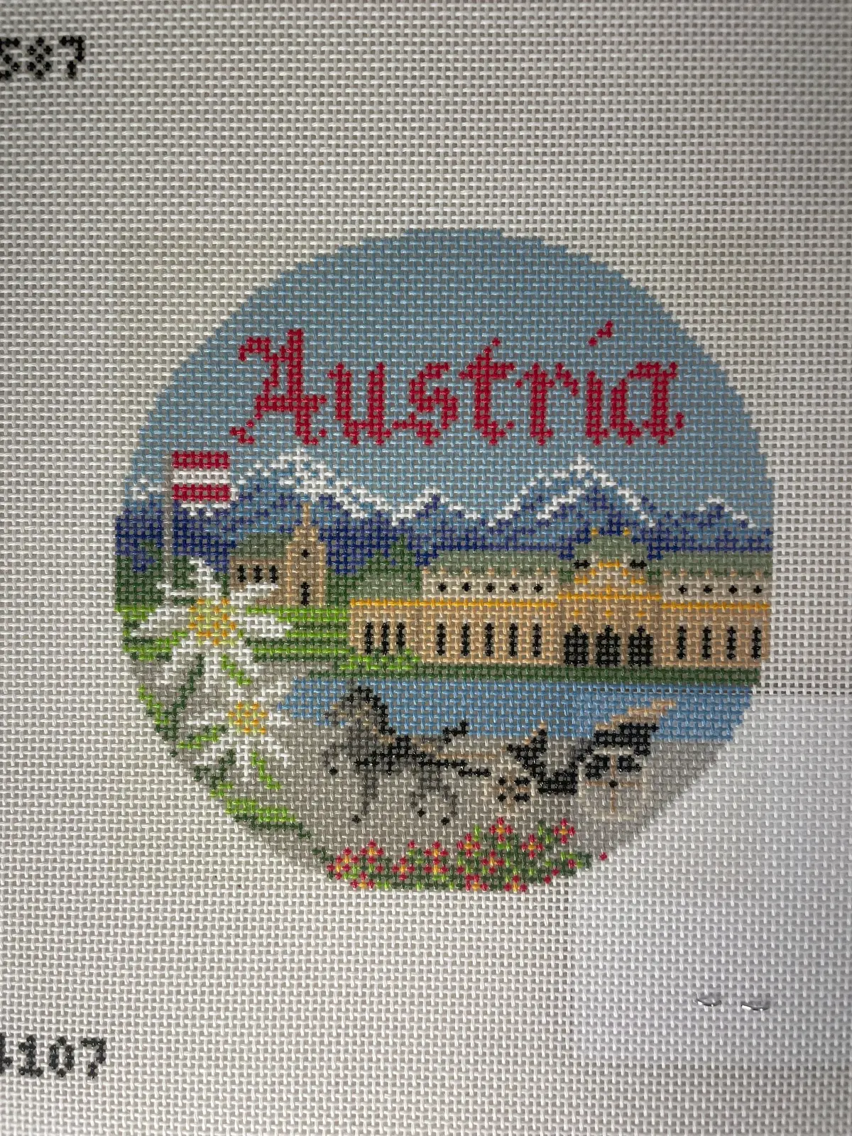 Needlepaint 204107 Austria Round 1