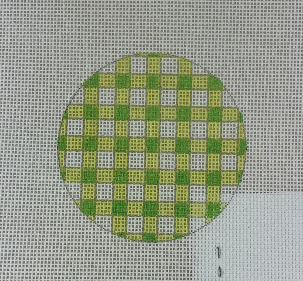 Kate Dickerson Needlepoint Collection Alb-02 Gingham 1