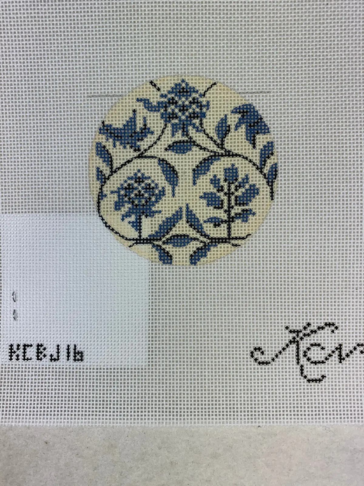 Kelly Clark Studio Kcbj16 Blue Toile Round 1