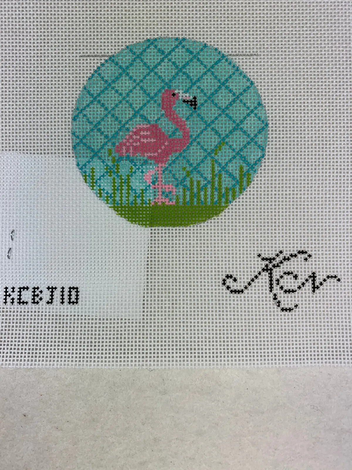 * Kelly Clark Studio Kbc-J10 Pink Flamingo Round 1