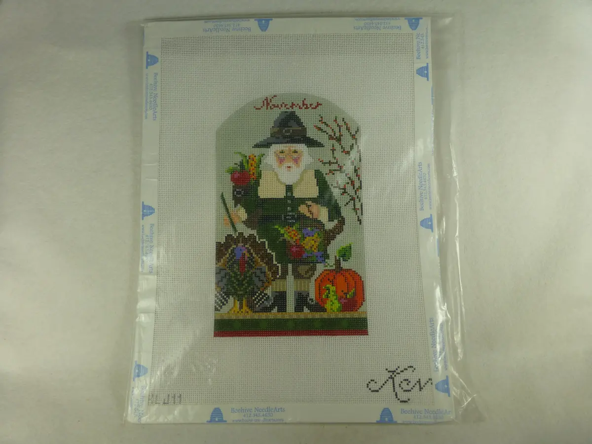 * Kelly Clark Studio Thanksgiving Santa Klj 11 1