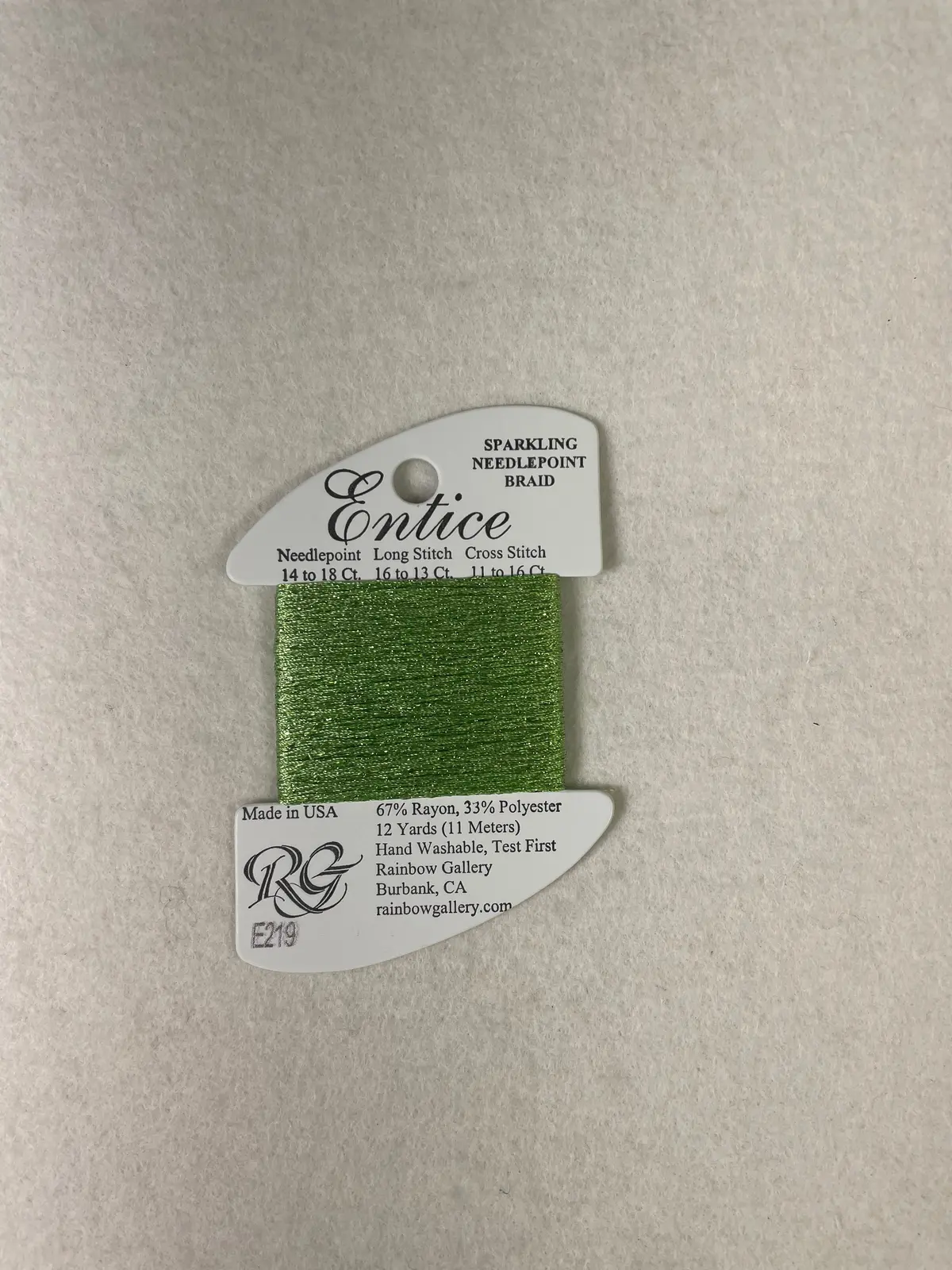 Entice E219 Green Apple 1