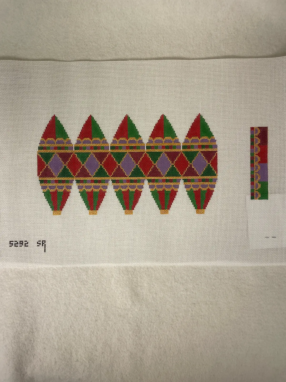 Susan Roberts Needlepoint Designs 5292 Harlequin Air Balloon 1