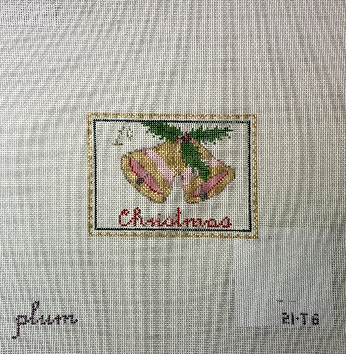 The Plum Stitchery 21T-6 Vintage Stamp Collection - Bells 1
