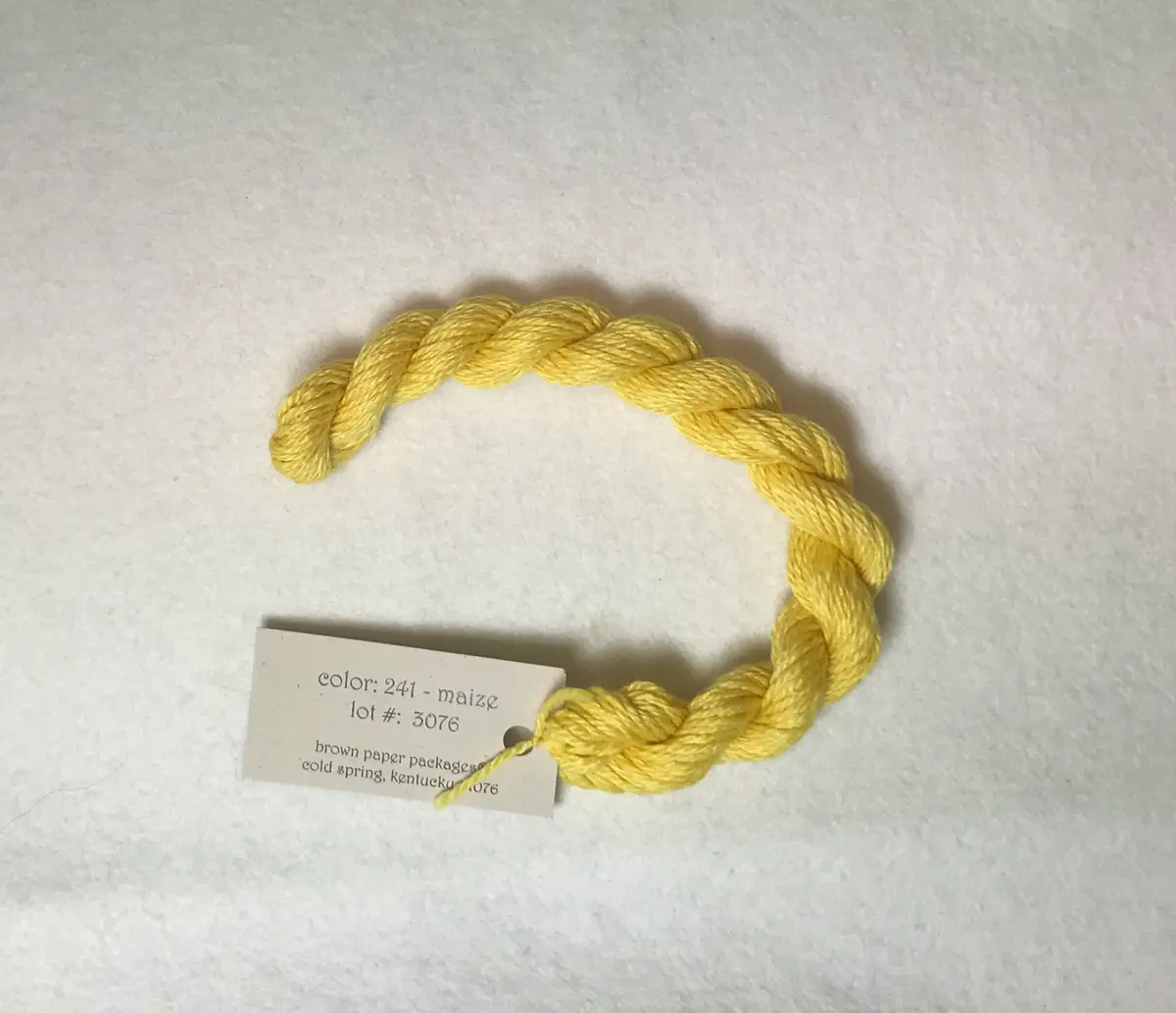 Silk & Ivory 241 Maize 1
