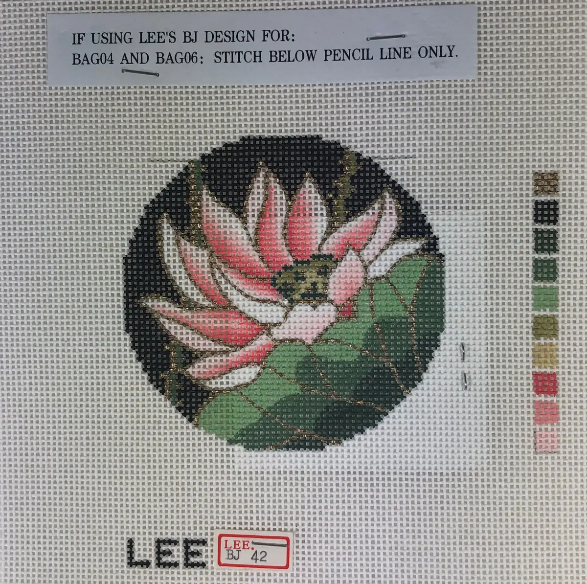 Lee's Needle Arts Bj42 Lotus 1