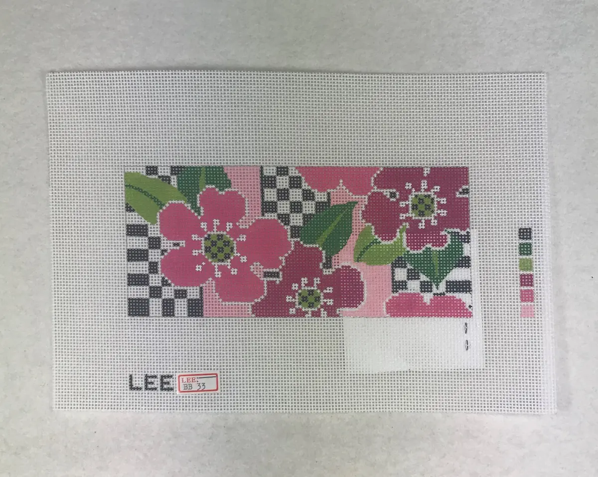 Lee's Needle Arts Bb33 Pink Floral 1