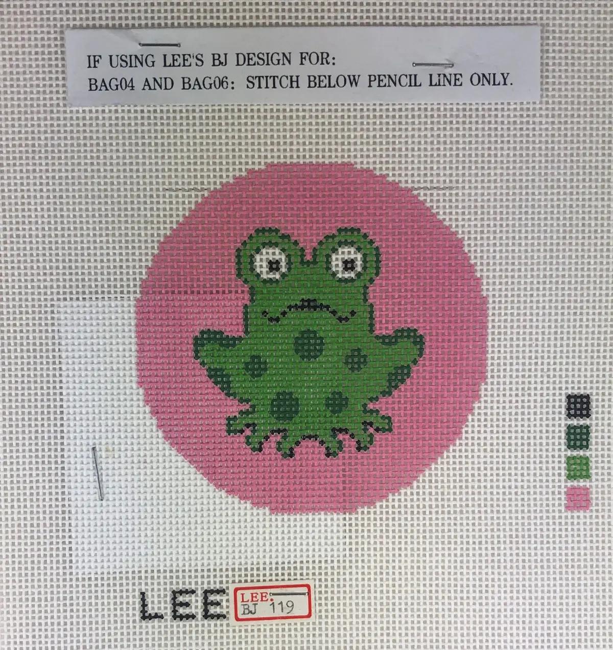 * Lee's Needle Arts Bj119 Frog 1