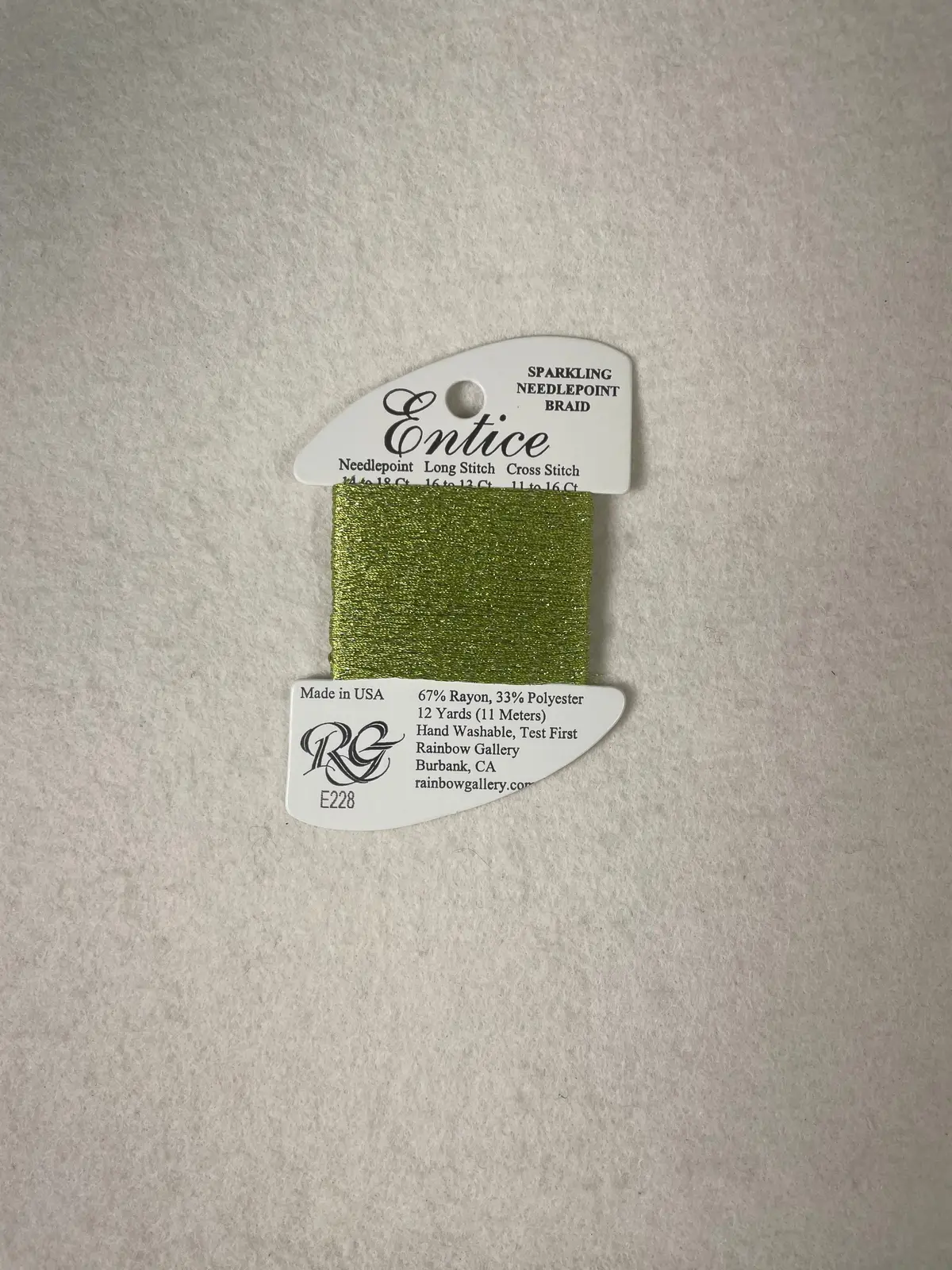 Entice E228 Chartreuse 1