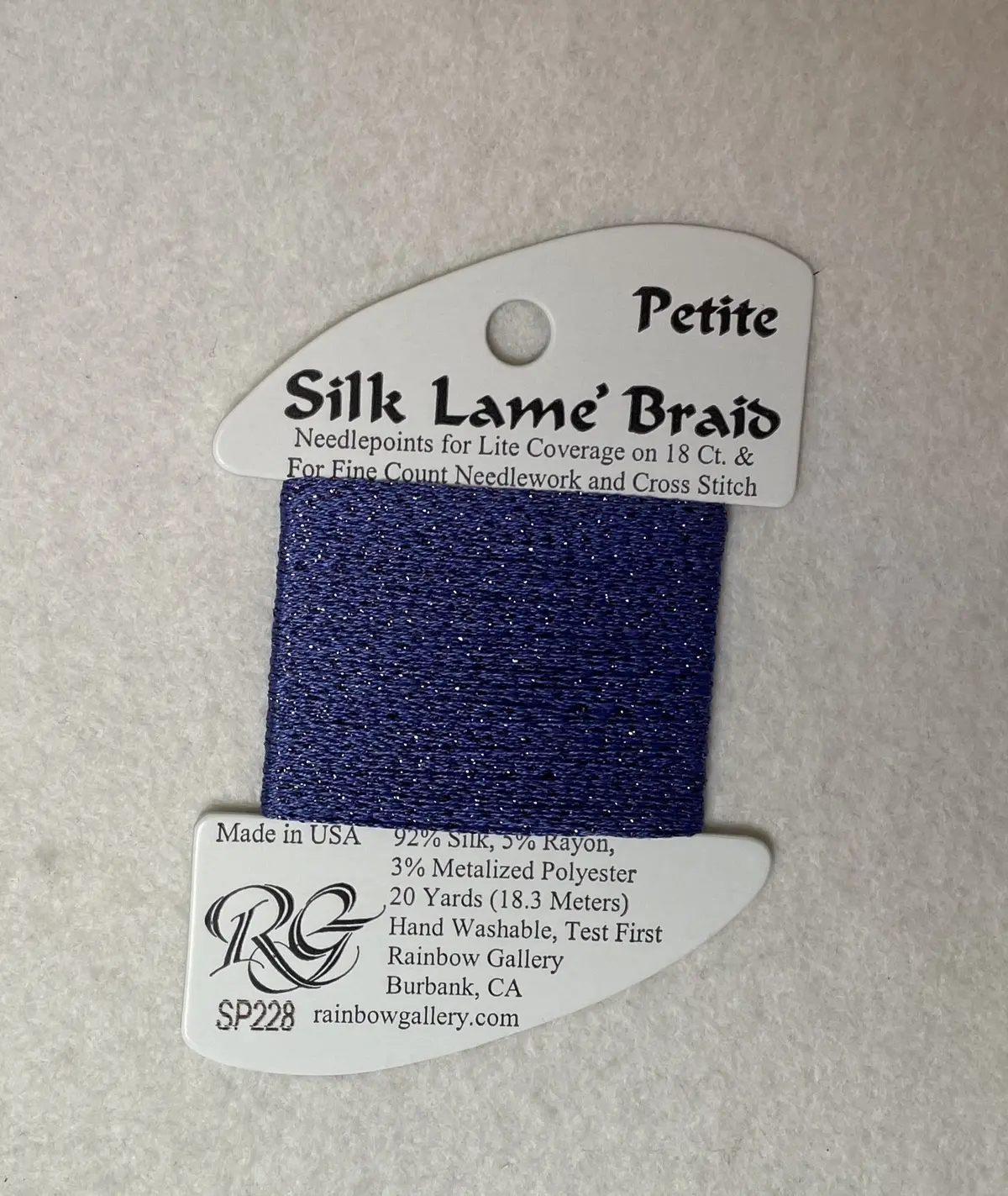 Petite Silk Lame Braid Sp228 Passion Flower 1