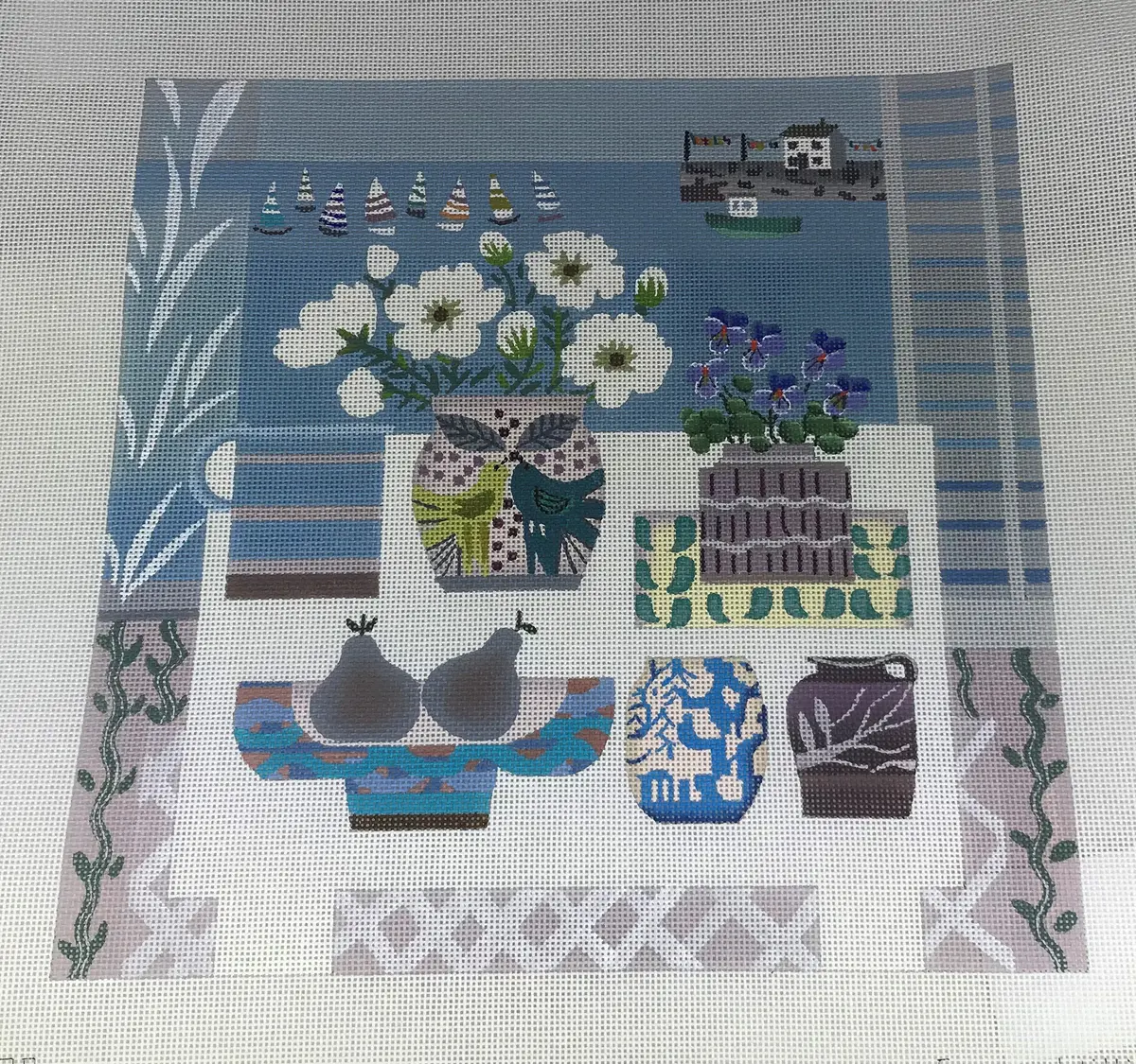 * Melissa Shirley Ew130 Poppies & Pansies 1