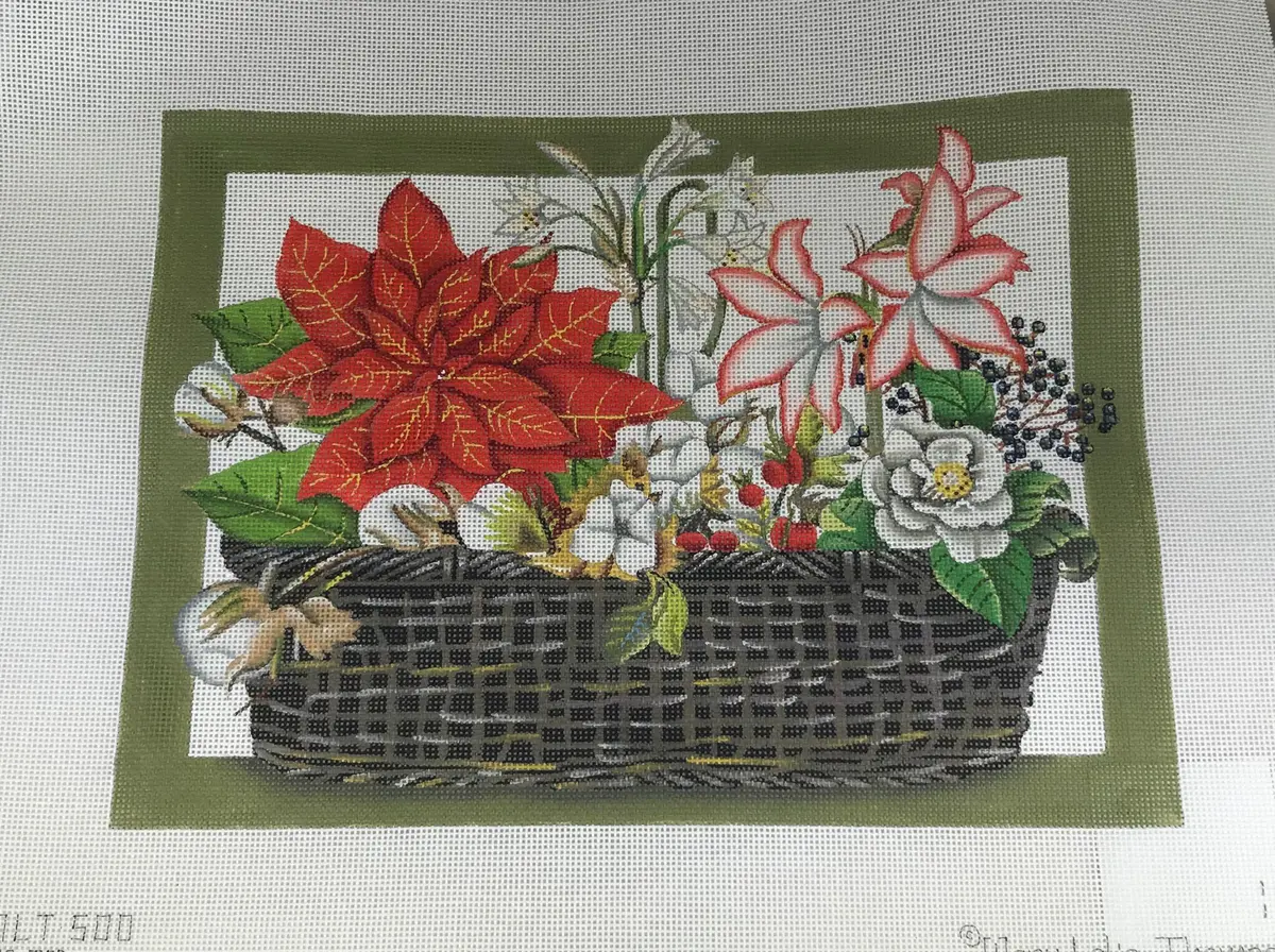 Melissa Shirley Mlt500 Pointsettia Basket 1