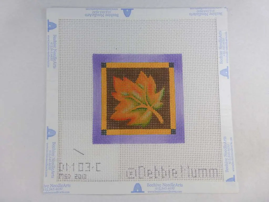 * Sale- Melissa Shirley Designs Dm03c Leaf Coaster 1