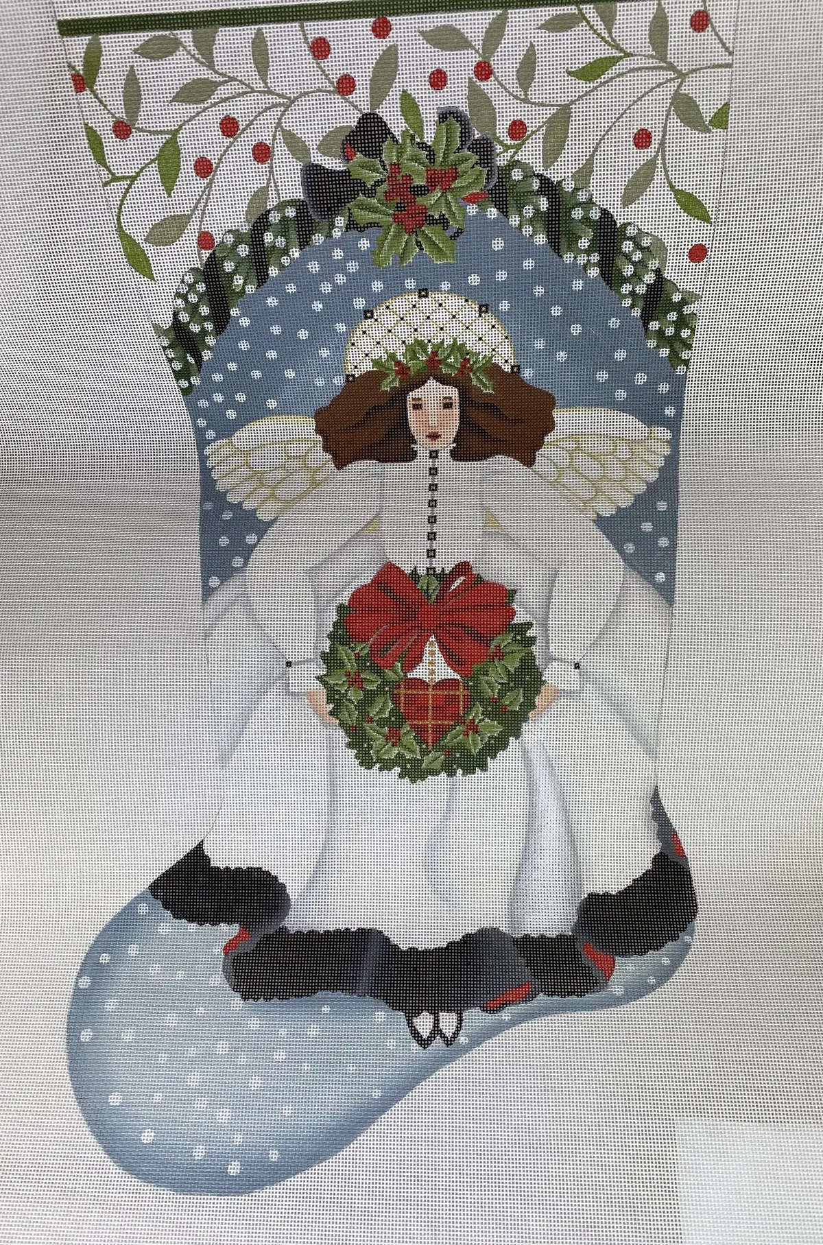 * Melissa Shirley 2120 White Angel Stocking 1