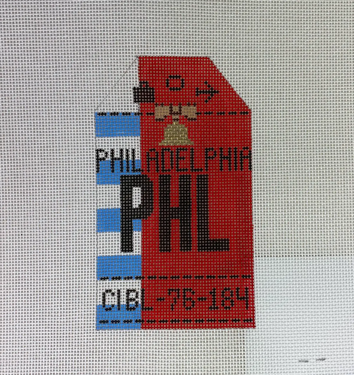 * Hedgehog Needlepoint Hh1phl Philadelphia 1