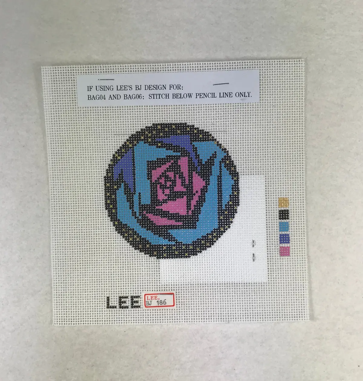 * Sale- Lee's Needle Arts Bj186 Modern Rose 1