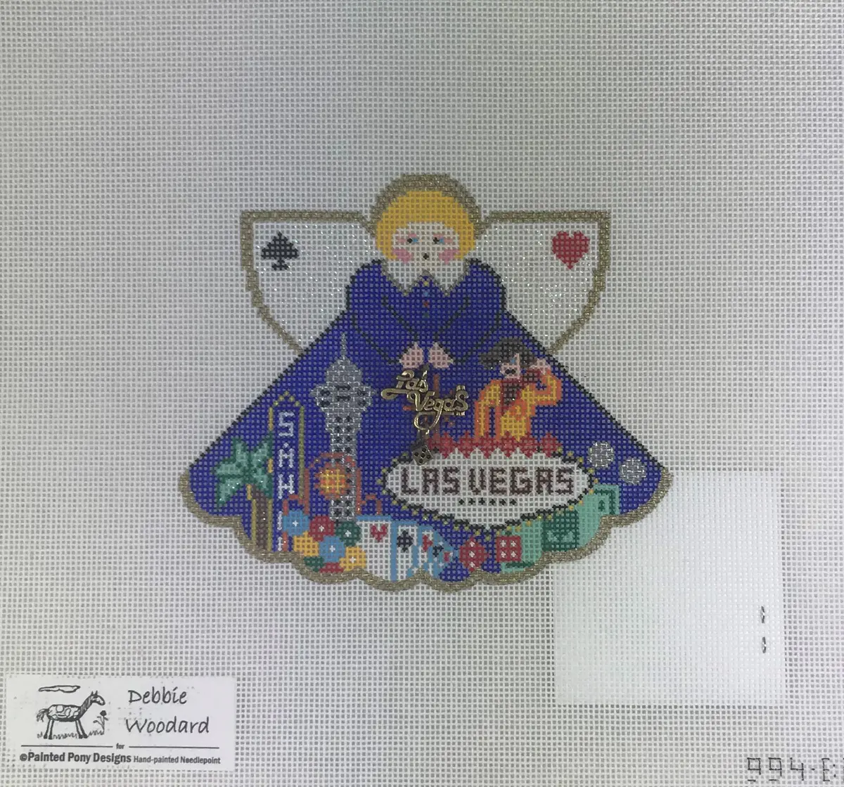 Painted Pony Designs 994 Bk Vegas Angel 1