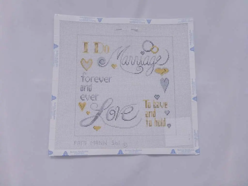 *Sale Patti Mann 0561Wd5 Marriage Pillow 1