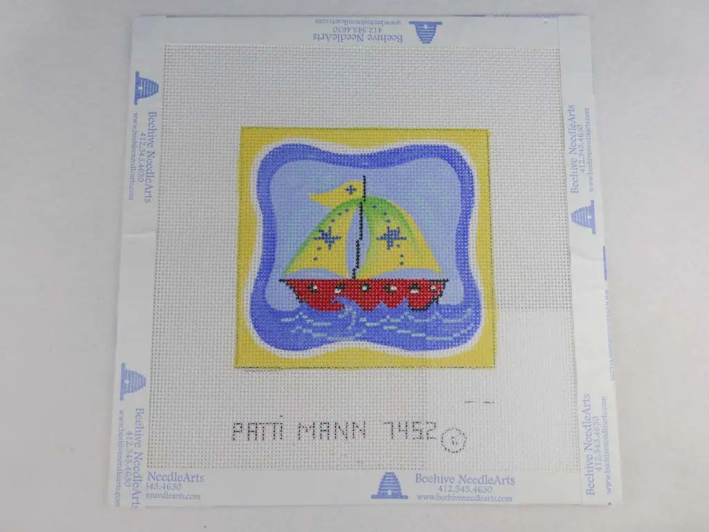 *Sale Patti Mann Designs 7452Gb Mini Sailboat With Stars 1