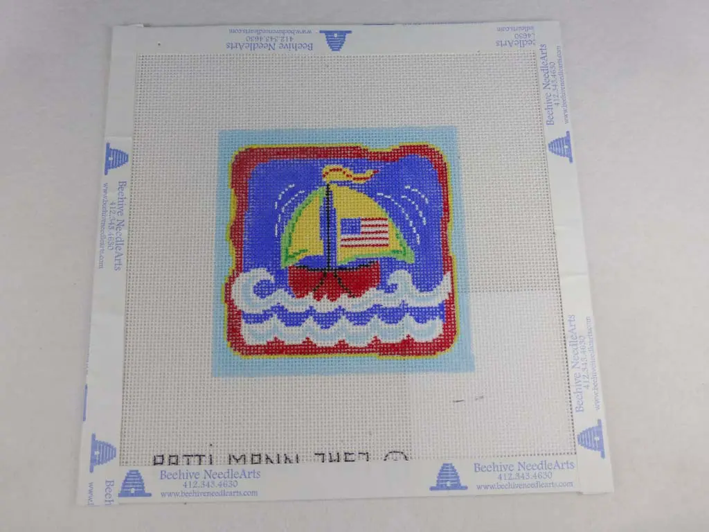 *Sale Patti Mann Designs 7457 Mini Sailboat With Flag 1