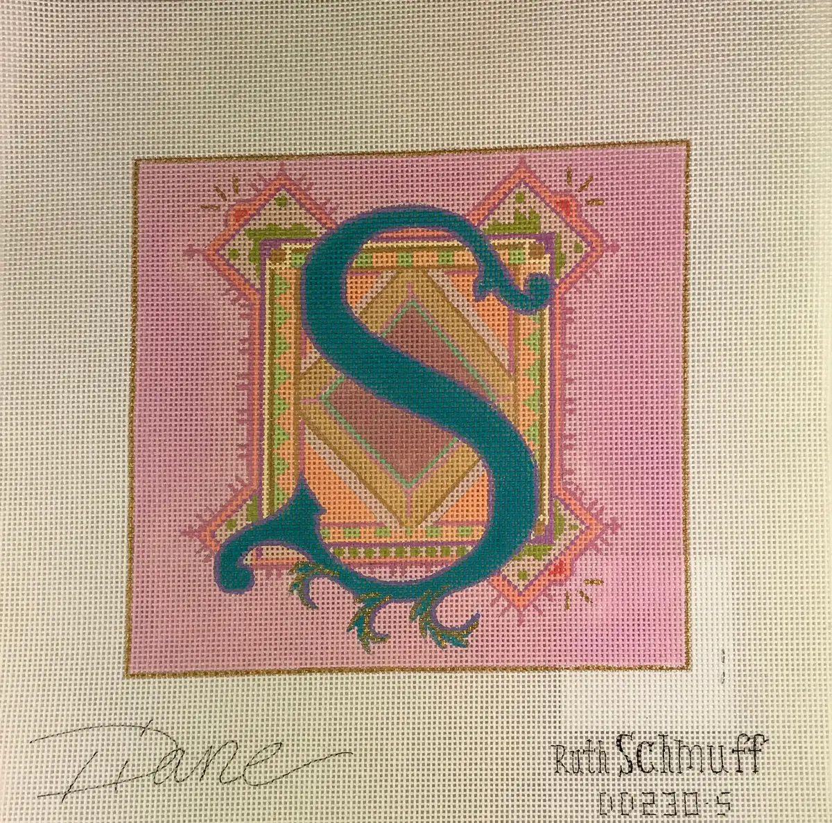 Ruth Schmuff Design 9230S Alphabet S 1