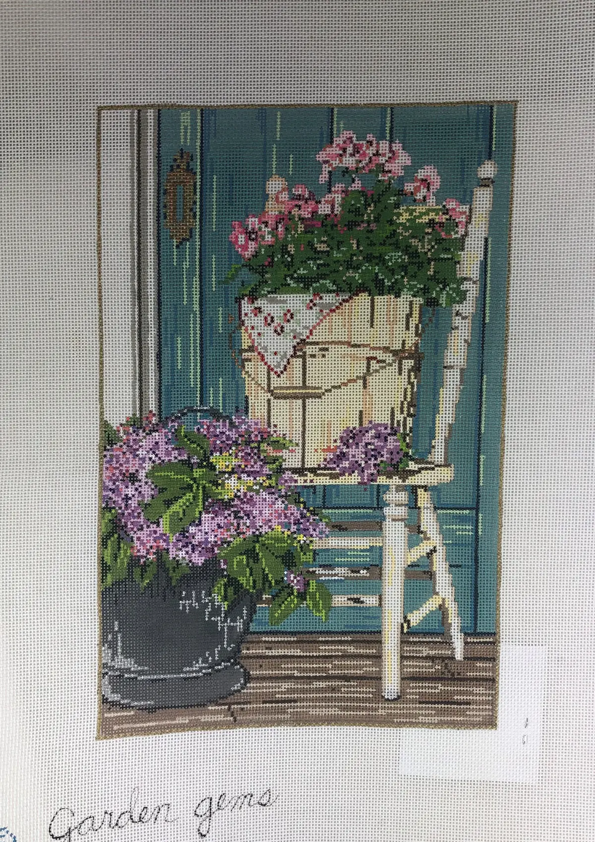 Sandra Gilmore Blue Moon 18-1092 Garden Gems 1