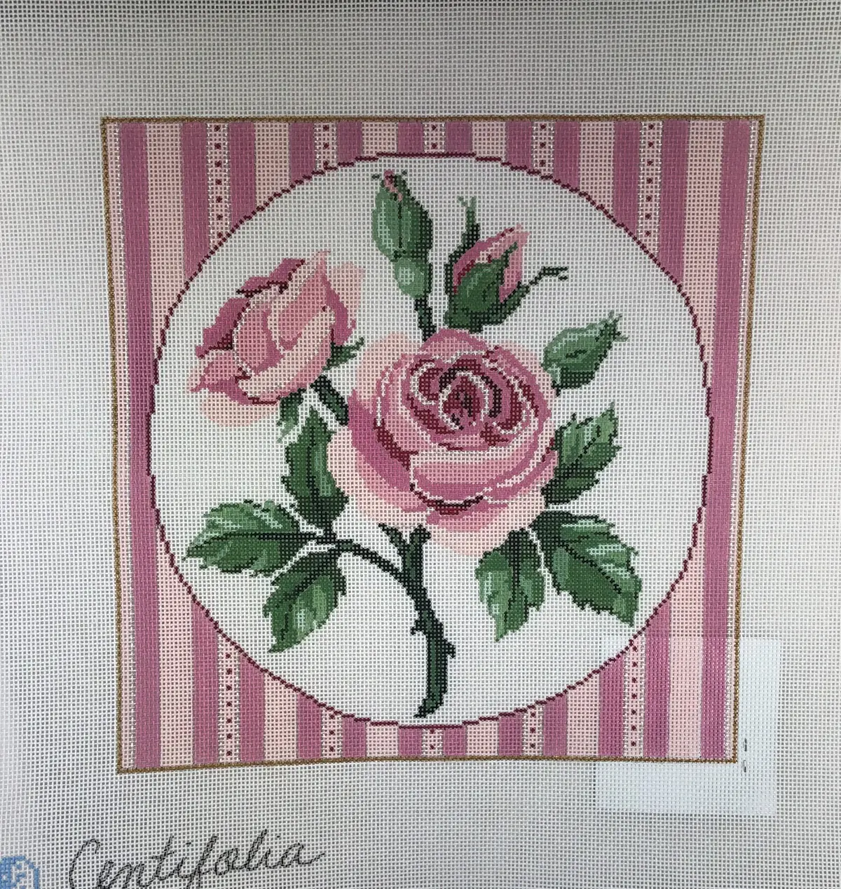 * Sale - Sandra Gilmore Blue Moon 276 18-1142 Centrifolia 1
