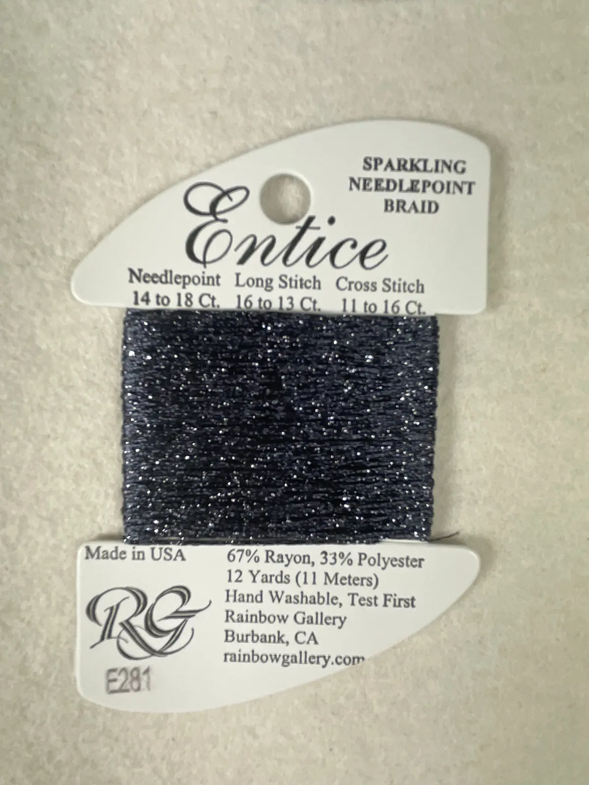 Entice E281 India Ink 1