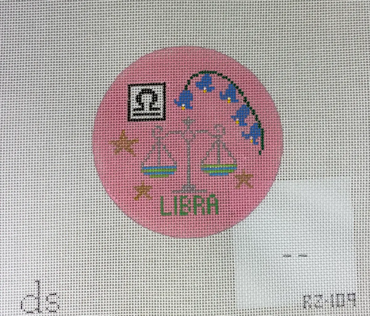 * Doolittle Stitchery Rz109 Libra Zodiac 1
