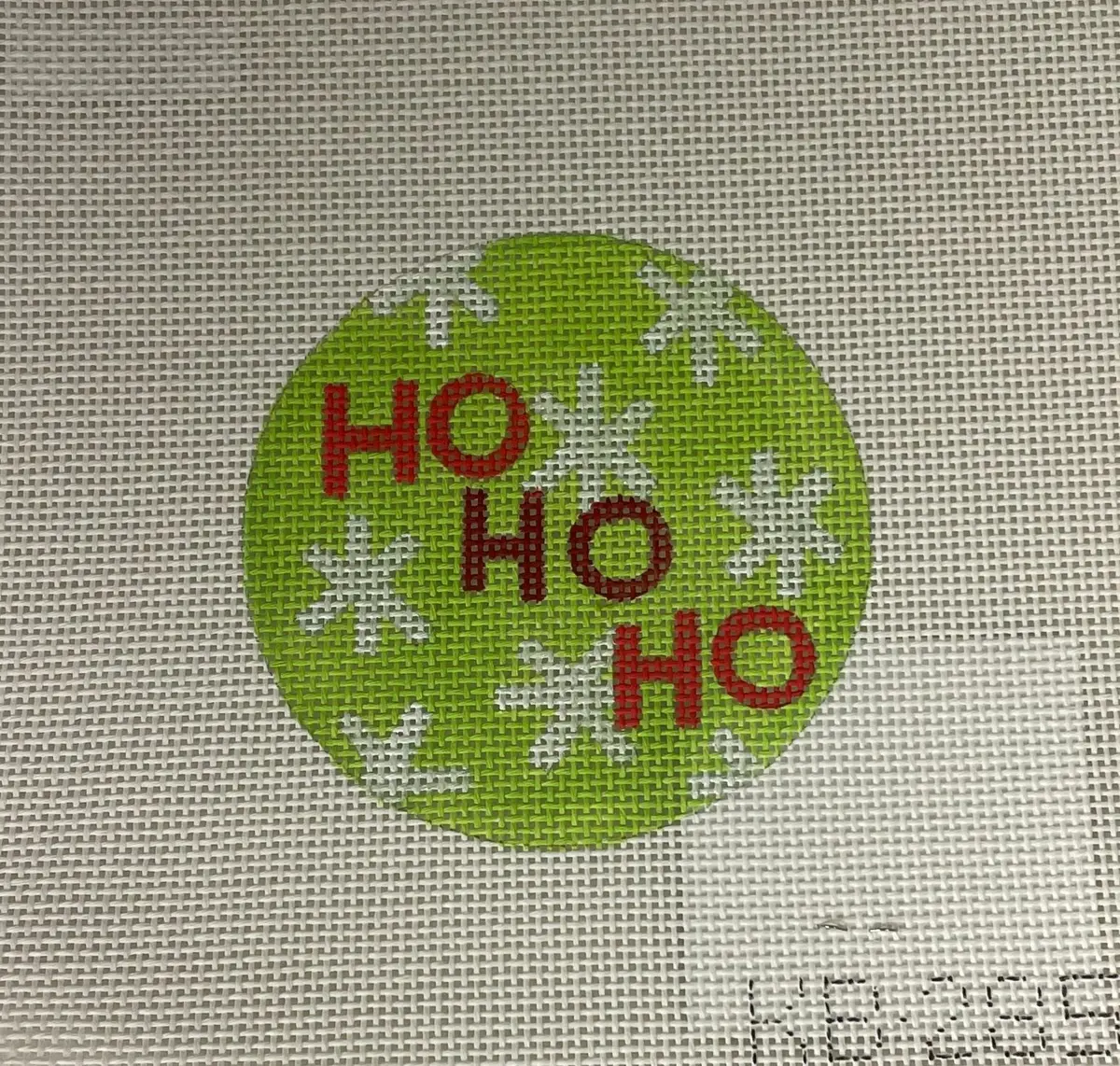 * Kirk And Bradley Kb285 Ho Ho Ho Christmas Green Circle 1