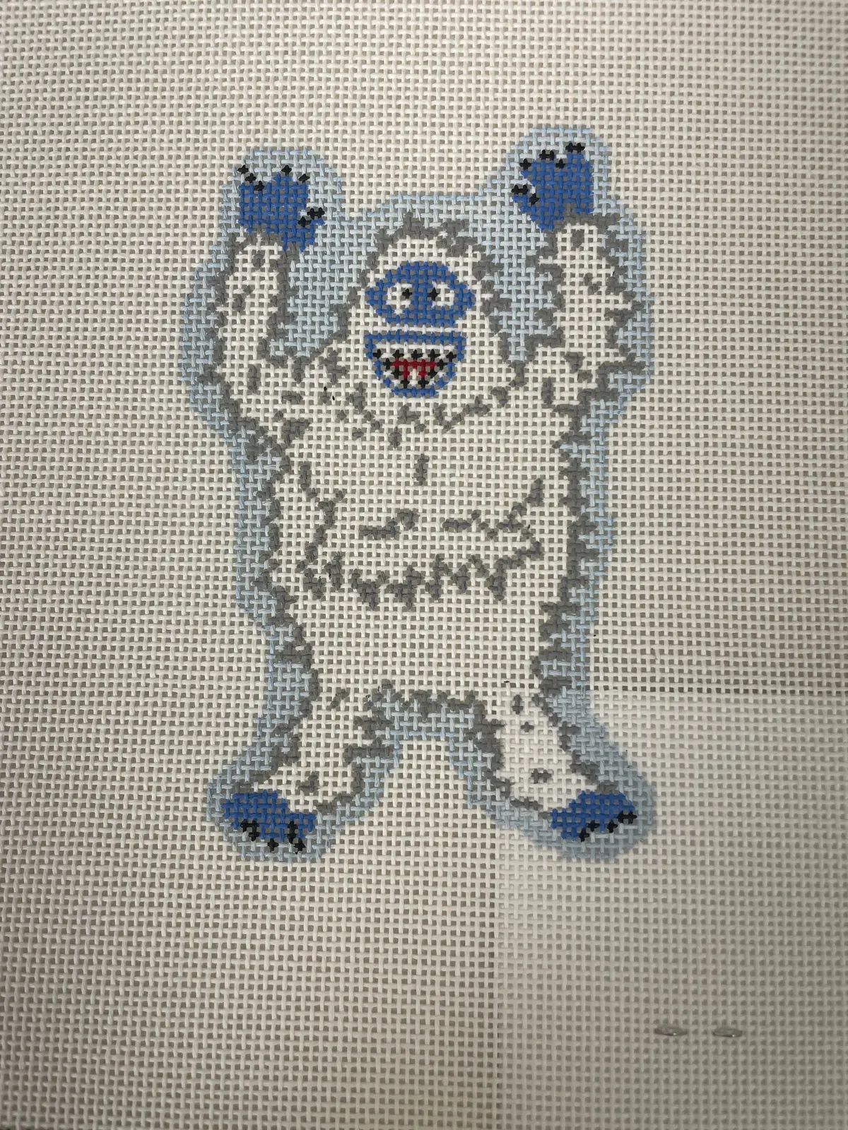 *Elm Tree Needlepoint Designs Xc061 Abominable Snowman 1