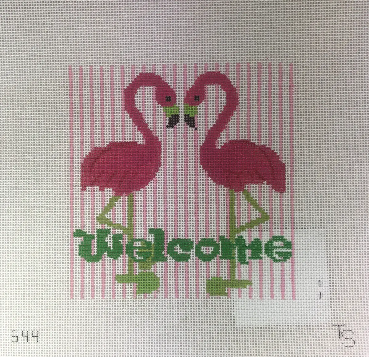 Two Sisters Needlepoint S44 Welcome 1