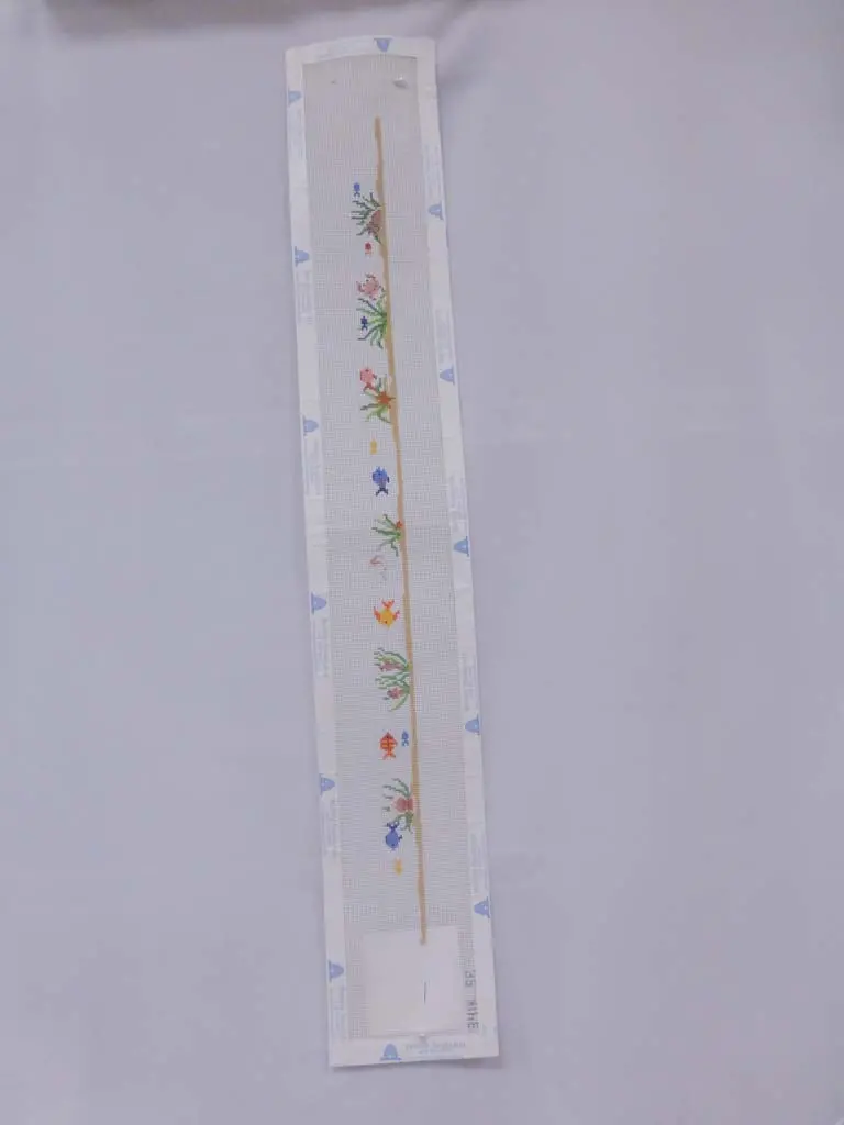 * Susan Roberts Needlepoint Designs 341K Kids Belt- Underwater Sea Life 1