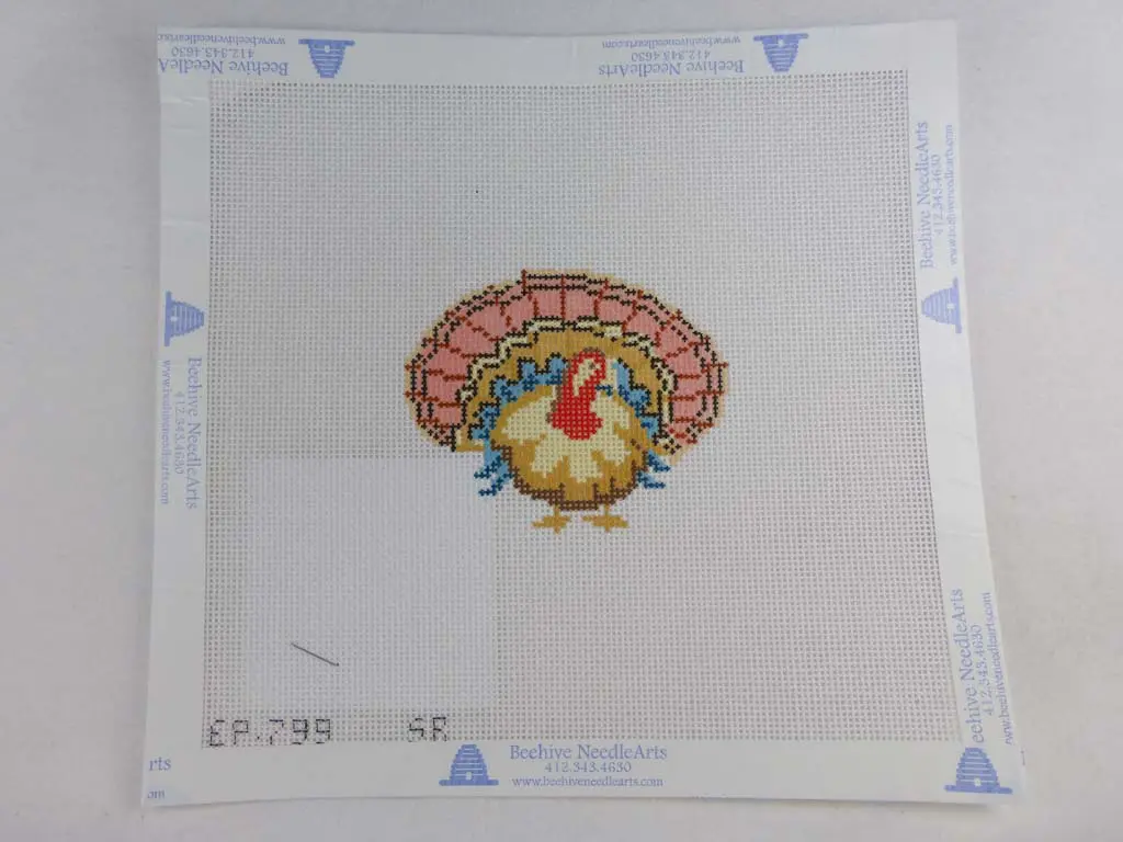 * Susan Roberts Needlepoint Design Ep0799 Turkey 1
