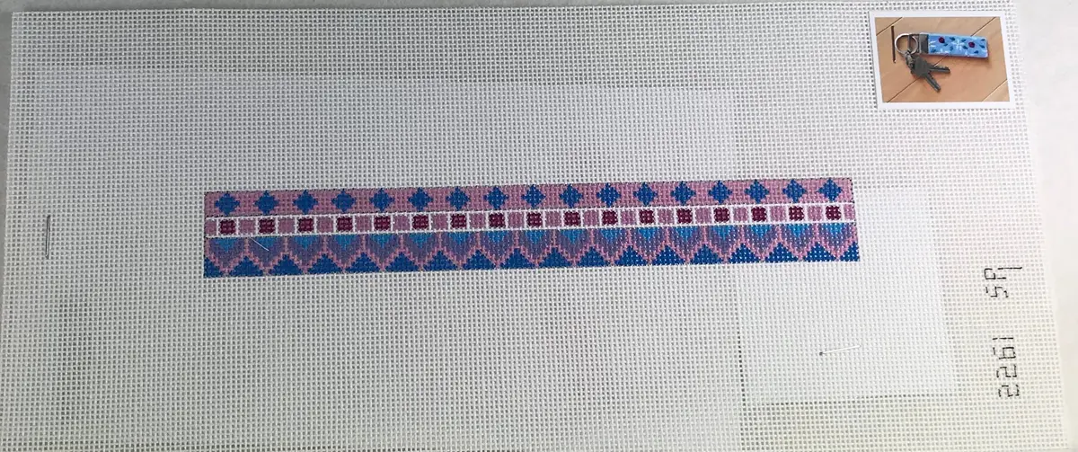 Susan Roberts Needlepoint Design Geo Berry 1