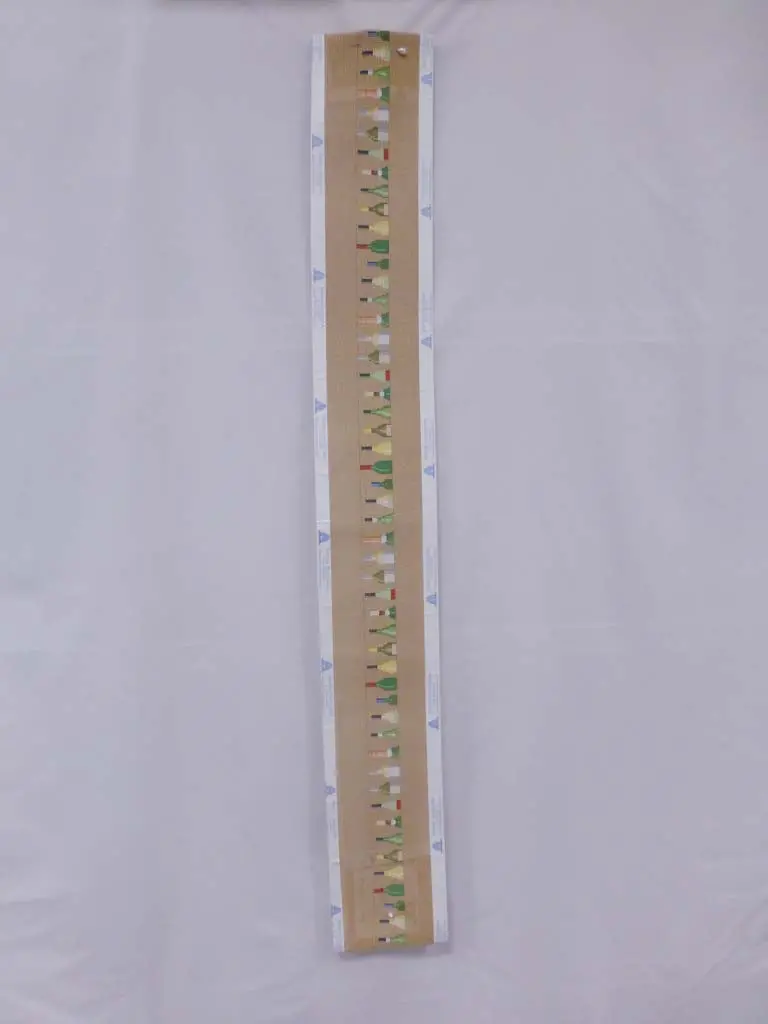 * Susan Roberts Needlepoint Design, Inc. 3561 Wine Bottles Belt 1