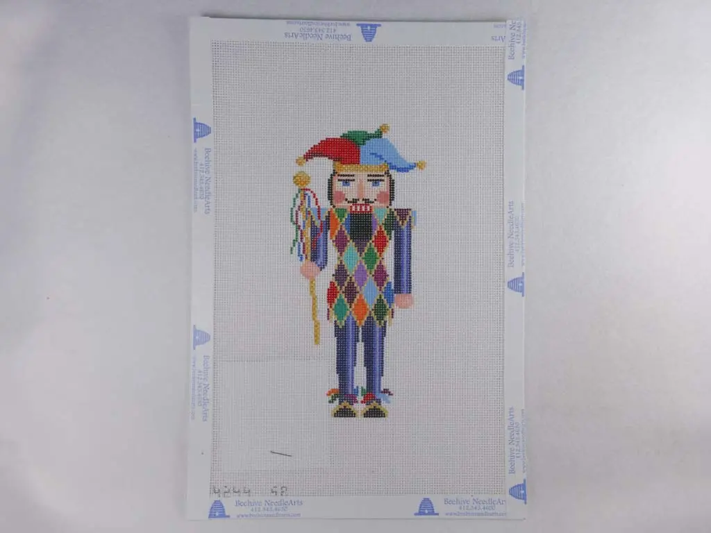 Susan Roberts Needlepoint Designs 4244 Nutcracker Harlequin 1