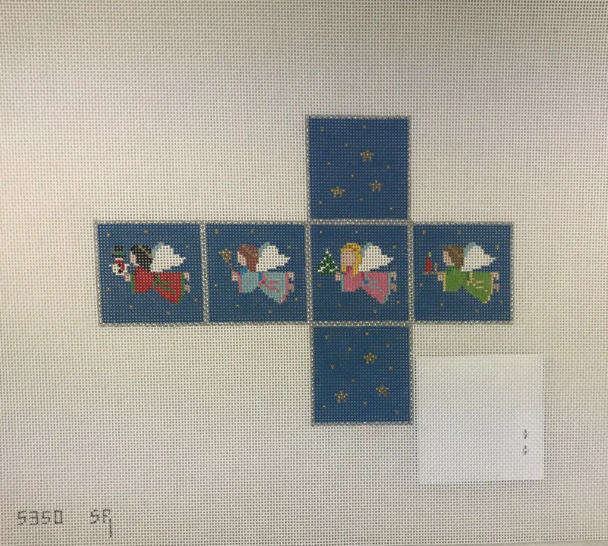 * Susan Roberts Needlepoint Design, Inc 5350 Flying Angels Cube 1