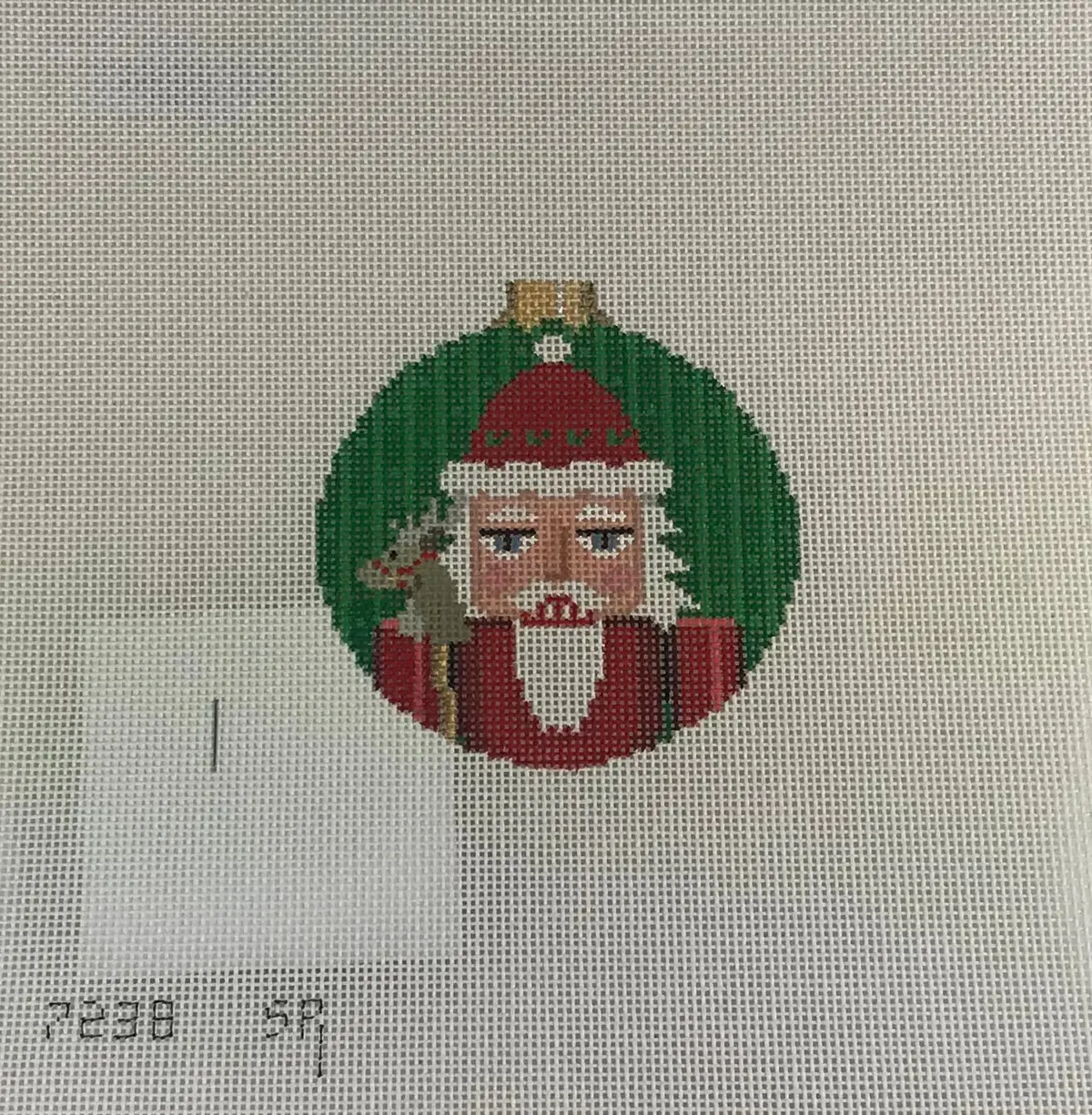 Susan Roberts Needlepoint Designs 7238 Santa Nutcracker 1