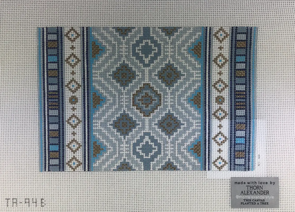 Tess & Thorn Ta-94B Hatshepsut Gray Textile 1