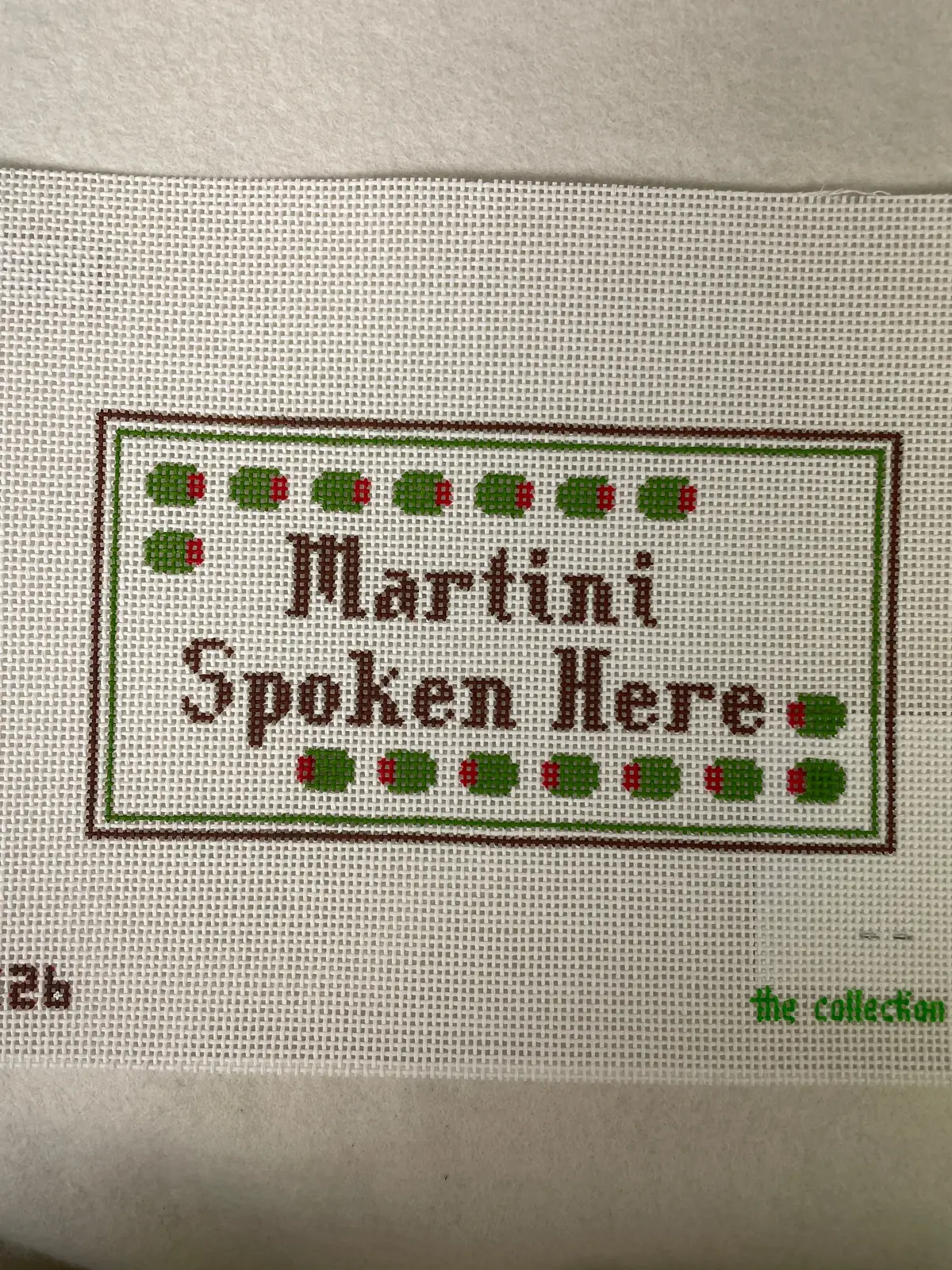 * The Collection Designs Si526 Martini Spoken Here 1