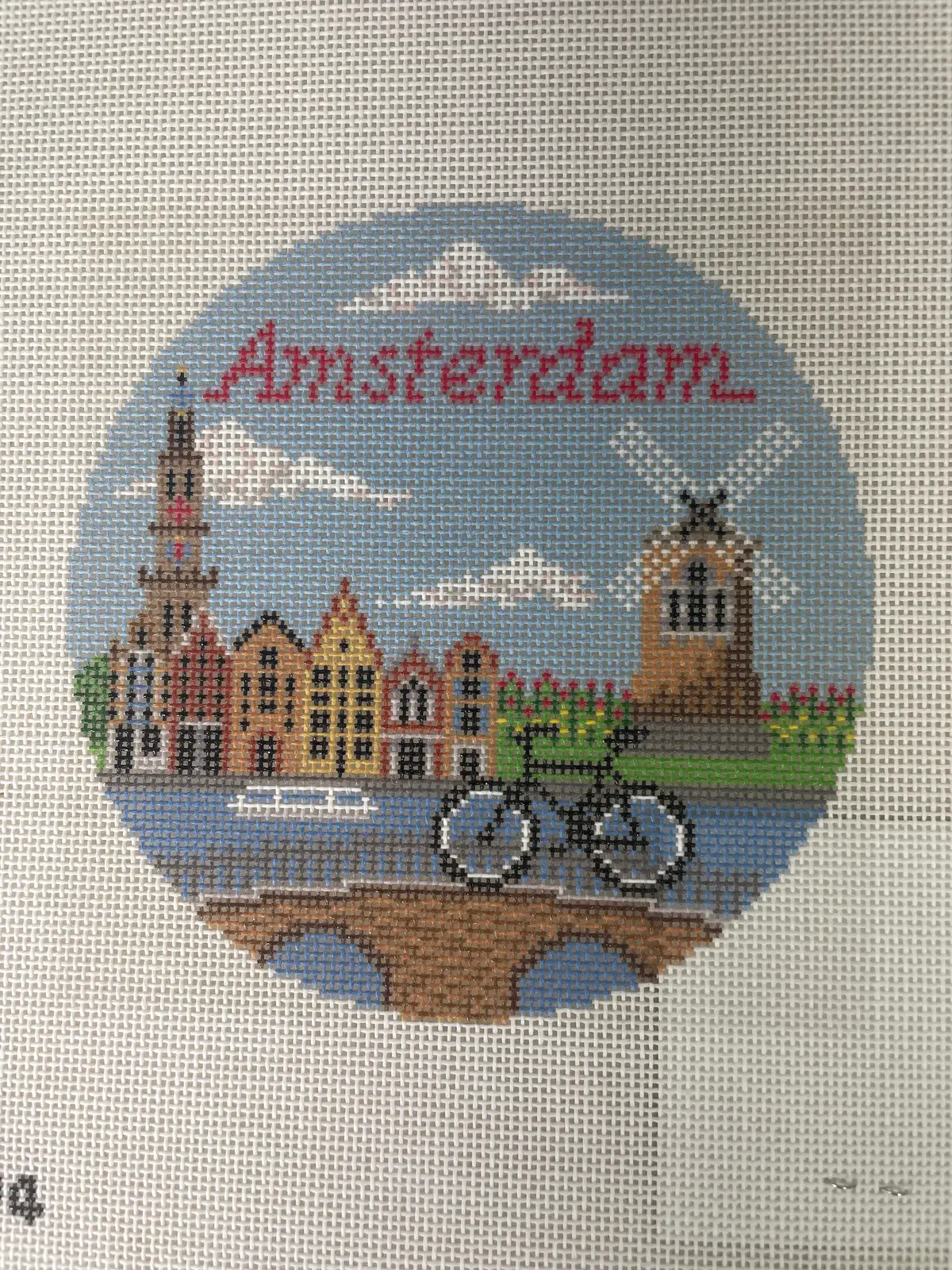 Needlepaint 193374 Amsterdam Round 1